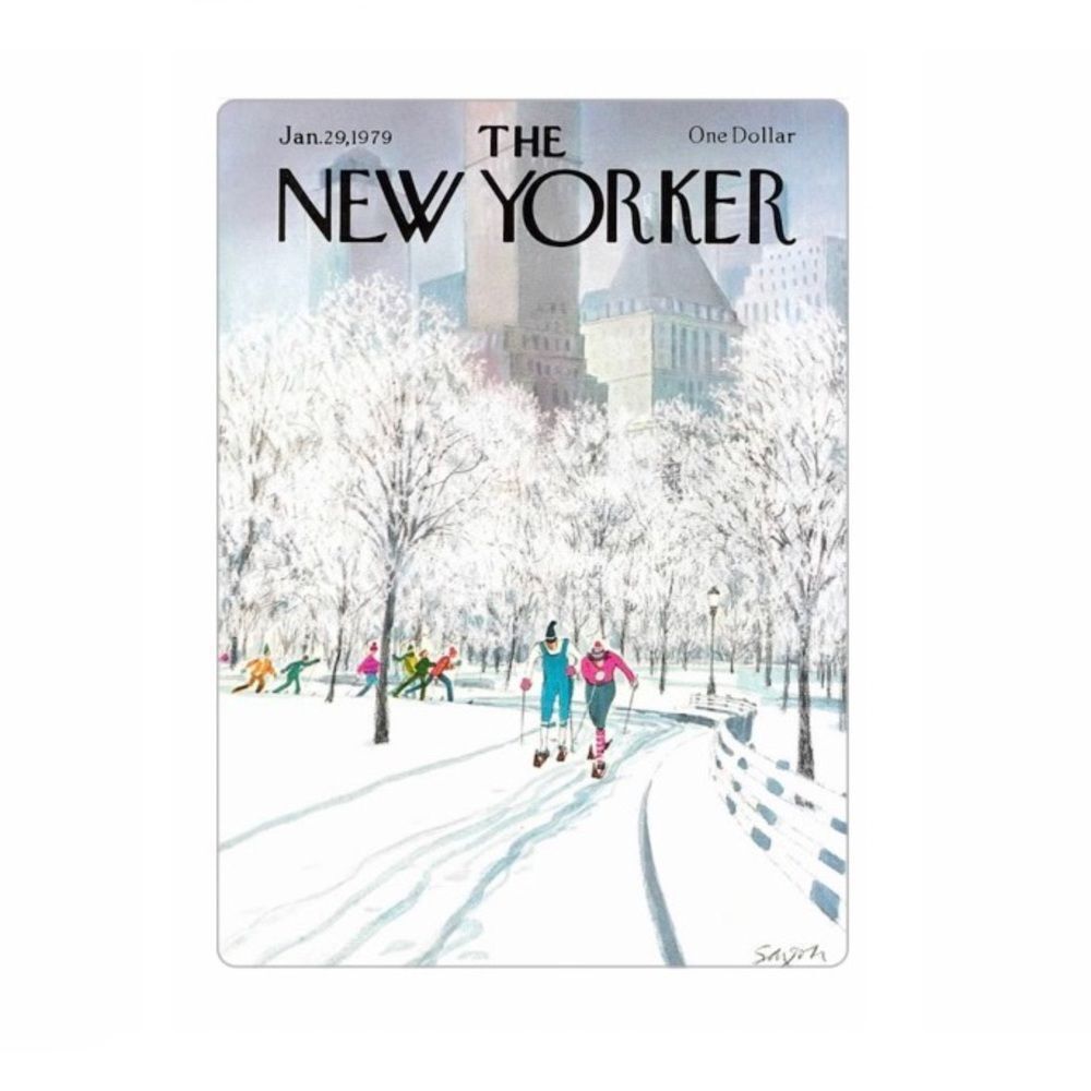1979 New Yorker Magazine Cover Magnet